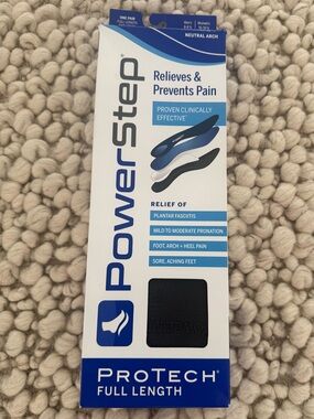 ProTech Full Length Insoles - Blue/Black - Women or Men